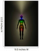 Human Energy Body Aura Wall Mural