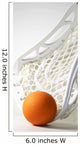 Orange Lacrosse Ball