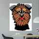 Cartoon Affenpinscher Dog Wall Mural