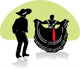 Mexican Folkloric Dance Couple Wall Decal
