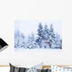 Winter landscape Wall Mural