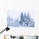 Winter landscape Wall Mural