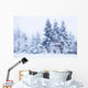 Winter landscape Wall Mural