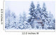 Winter landscape Wall Mural