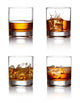 Glass Scotch Whiskey and