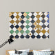 Traditional Old Moroccan Tiled Floor in Fes Wall Mural