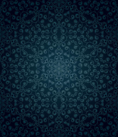 Seamless Floral Pattern Wall Decal Design 4