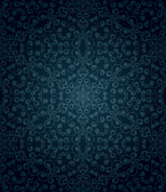 Seamless Floral Pattern Wall Decal Design 4