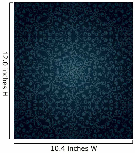 Seamless Floral Pattern Wall Decal Design 4