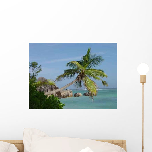Beach Seychelles Wall Decal