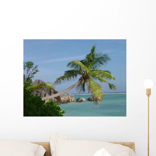 Beach Seychelles Wall Decal