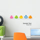 Singing Birds Wall Mural