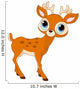 Beautiful cartoon deer Wall Mural