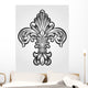 Elegant Fleur De Lis Wall Decal