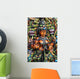 Colorfull Statue of Hindu Goddess Lakshmi Wall Mural
