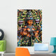 Colorfull Statue of Hindu Goddess Lakshmi Wall Mural