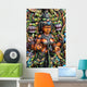 Colorfull Statue of Hindu Goddess Lakshmi Wall Mural