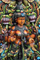 Colorfull Statue of Hindu Goddess Lakshmi Wall Mural