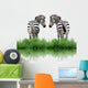 Zebra with Green Grass Wall Decal