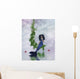 Moon Mermaid Wall Mural