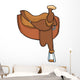 Horse Saddle Wall Decal