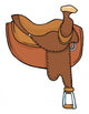 Horse Saddle Wall Decal
