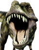 Tyrannosaurus Green Defend Close up Wall Mural
