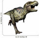 Tyrannosaurus Green Running Wall Decal