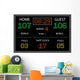 Vector Basketball Scoreboard