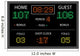 Vector Basketball Scoreboard