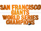San Francisco Giants Wall Decal