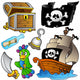Pirate Collection with Wooden