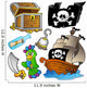 Pirate Collection with Wooden
