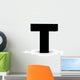 Letter T Wall Decal