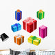 Gift Boxes Wall Mural
