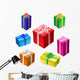 Gift Boxes Wall Mural