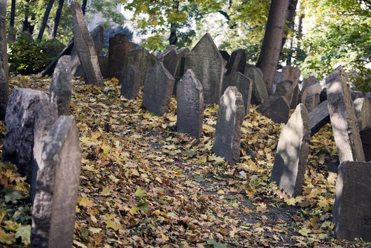Old Jewish Cemetery Prague Wall Mural