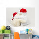 weichnachten mit teddy Wall Mural