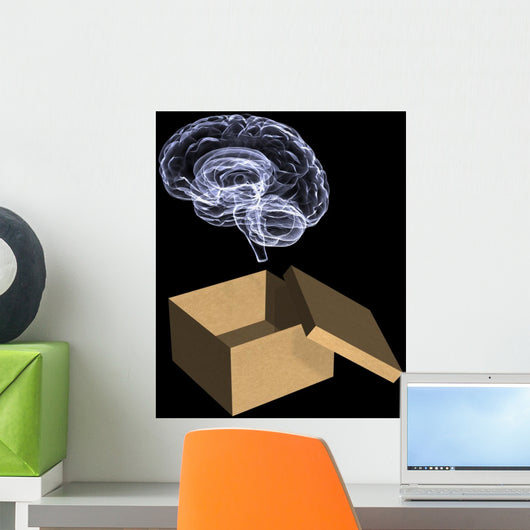 think outside the box Wall Mural