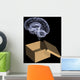 think outside the box Wall Mural
