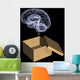 think outside the box Wall Mural