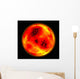 fire planet Wall Mural