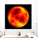 fire planet Wall Mural
