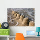 Ruins Sand Castle Being Wall Decal