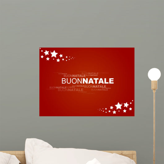 Buon Natale Wall Mural