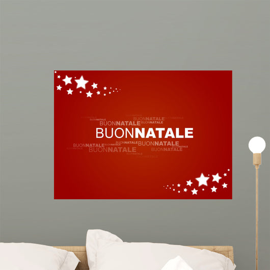 Buon Natale Wall Mural