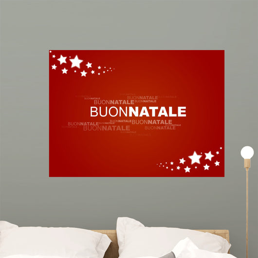 Buon Natale Wall Mural