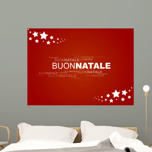 Buon Natale Wall Mural