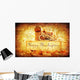 Thanksgiving holiday background Wall Mural