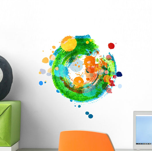 Vector Grunge Design Elements Wall Decal